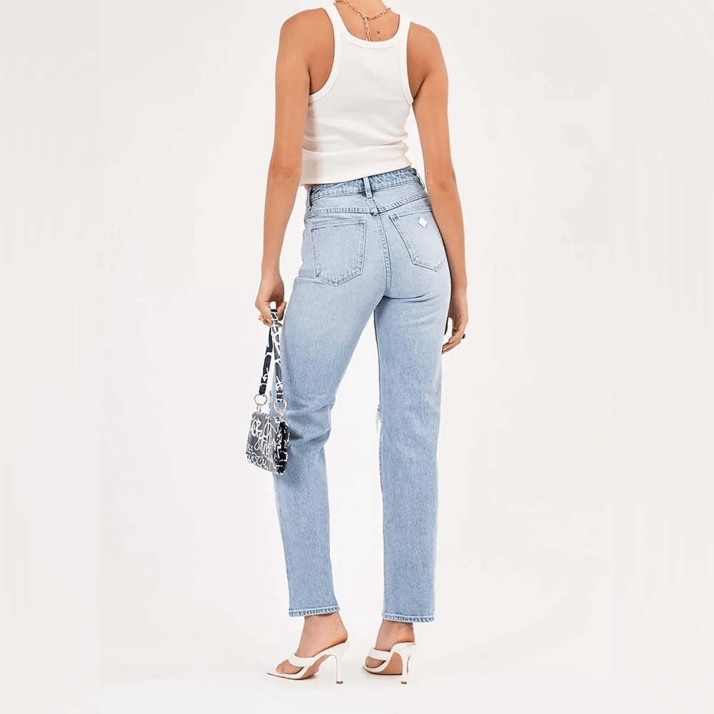 ABrand 94 High Straight Jean distressed Size 26 - Picture 8 of 9